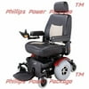 Merits Health Products - Vision Super - Midwheel Drive Power Chair - 22"W x 20"D - Red
