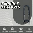 thumbnail image 4 of MELIVO Bike Lock,16.54" Bike Locks,U Bicycle Lock U Lock For Scooter,3.31lb, 4 of 7