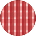 thumbnail image 1 of Ahgly Company Machine Washable Indoor Round Transitional Red Area Rugs, 6' Round, 1 of 7
