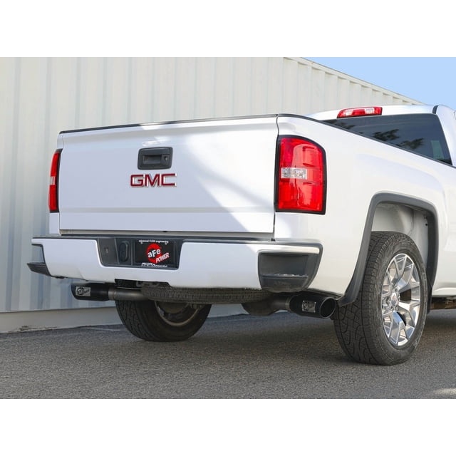 Advanced FLOW Engineering Exhaust System Kit 49-34133-B Gemini XV Cat-Back System; Stainless Steel; With Muffler; 3 Inch Pipe Diameter; Single Exhaust With Dual Exits; Side Exit