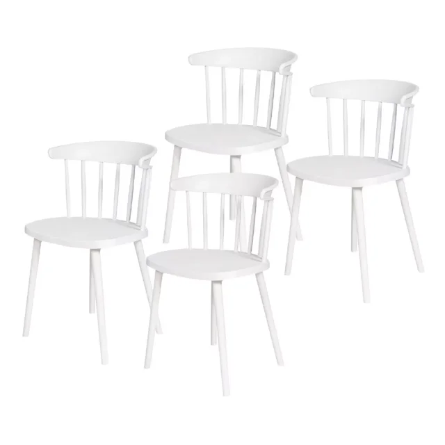 Set De 4 Sillas Modernas Comedor Exterior Interior Pvc Eke EKE Life Home GC11