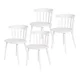 thumbnail image 1 of Set De 4 Sillas Modernas Comedor Exterior Interior Pvc Eke EKE Life Home  GC11, 1 of 10