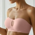 thumbnail image 2 of Brasier Sujetadores sin Tirantes de Talla Grande para Mujer, sin Aros de Acero Extra Grande, 2 of 4