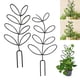thumbnail image 2 of Marco para trepar plantas Bewildely apilables de 2 piezas para un crecimiento elegante Jardín y Patio negro 2 juegos, 2 of 6