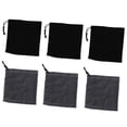 thumbnail image 4 of Polainas Para El Cuello, A Prueba De Polvo, Unisex, Bufanda Térmica Para Esquí, Cordón Ajustable, Transpirable, 6 Piezas, Negro Y Gris, Para Ciclismo, 4 of 7