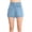 Blue, variant on Patlollav Athletic Solid Color Shorts for Women Running Workout Gym Short Quick Dry High Waisted Shorts Pants