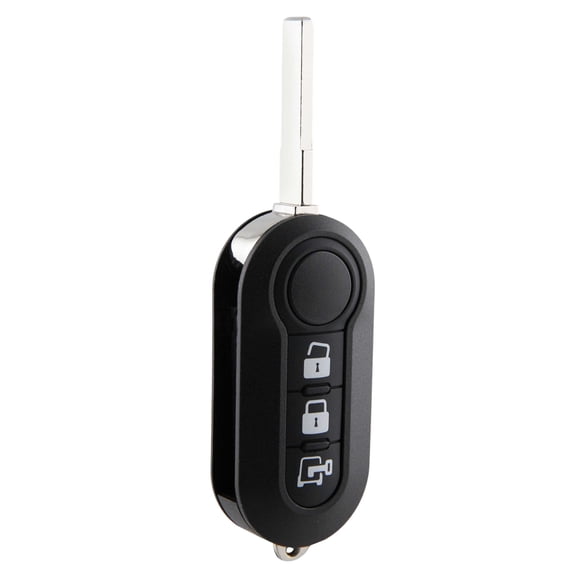 Key Fob Remote Lock Flip Shell Case Replacement for 2012-2020 Fiat 500 Dodge Promaster (RX2TRF198, LTQF12AM433TX, 2ADFTTRF198)