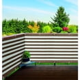 thumbnail image 3 of Ideaworks Pantalla de privacidad para terraza y valla de jardín al aire libre - Marrón IdeaWorks JB7686BRN, 3 of 3