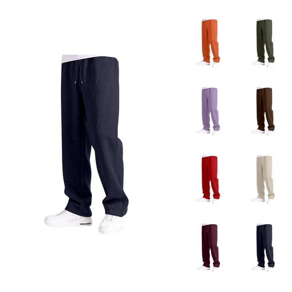 Sweatpants for Men - Comfortable Breathable Sweatpants with Pockets and Elastic Waistband for Gym & Training