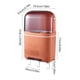 thumbnail image 3 of Jaula de soporte para palillos montada en la pared | Organizador de utensilios de cocina adhesivo sin perforaciones con tapa • Drenaje de doble capa • Plástico apto para alimentos • Estante colgante, 3 of 6