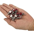 thumbnail image 2 of Interruptor basculante en miniatura de 10 piezas, CA 125 V 6 A/250 V 2 A, 3 pines SPDT ON-Off-ON, 3 pines, 3 posiciones, SPDT, interruptor basculante autoblocante para autopartes, color rojo, 2 of 5