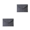 thumbnail image 1 of Seitruly Bolsa de almacenamiento de papel para archivos A4 a prueba de polvo para oficina y escuela, bolsa para carpetas de documentos de sala de Gris oscuro 2piezas, 1 of 5