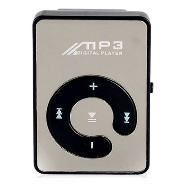 Injueey espejo superficie mini reproductor de mp3 dispositivo de reproducción de música portátil recargable batería incorporada equipo de Type3 NO3
