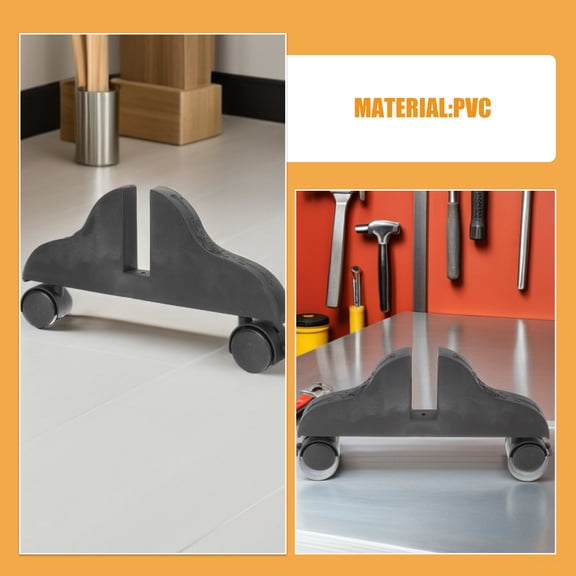 3pcs Room Divider Base Stand With Wheels - Partition Screen Feet - Privacy Screen Holder Plastic Panel Support Bracket For Living Room Bedroom