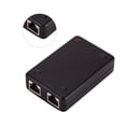 thumbnail image 5 of Caja De Interruptores De Interfaz De Red De Dos Puertos Adaptador De Interfaz De Red Portátil Negro Noticed EL011530-00, 5 of 5