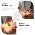thumbnail image 2 of 1 Set of Quilting Templates DIY Patchwork Templates Simple Fabric Sewing Tools, 2 of 8