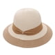 thumbnail image 2 of 56-58 cm circunferencia del sombrero sombrero de paja de cúpula femenina verano ala grande playa vacaciones sombrero para el sol plegable protector solar sombrero para el sol, 2 of 6