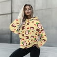 thumbnail image 4 of SCRAWLGOD Hedgehogs Hoodies for Women Pullover Plus Size S Sweaters for Women Lightweight Streetwear Hoodie Women Crewneck Women Trendy Clothes Outfits for Skating, 4 of 7