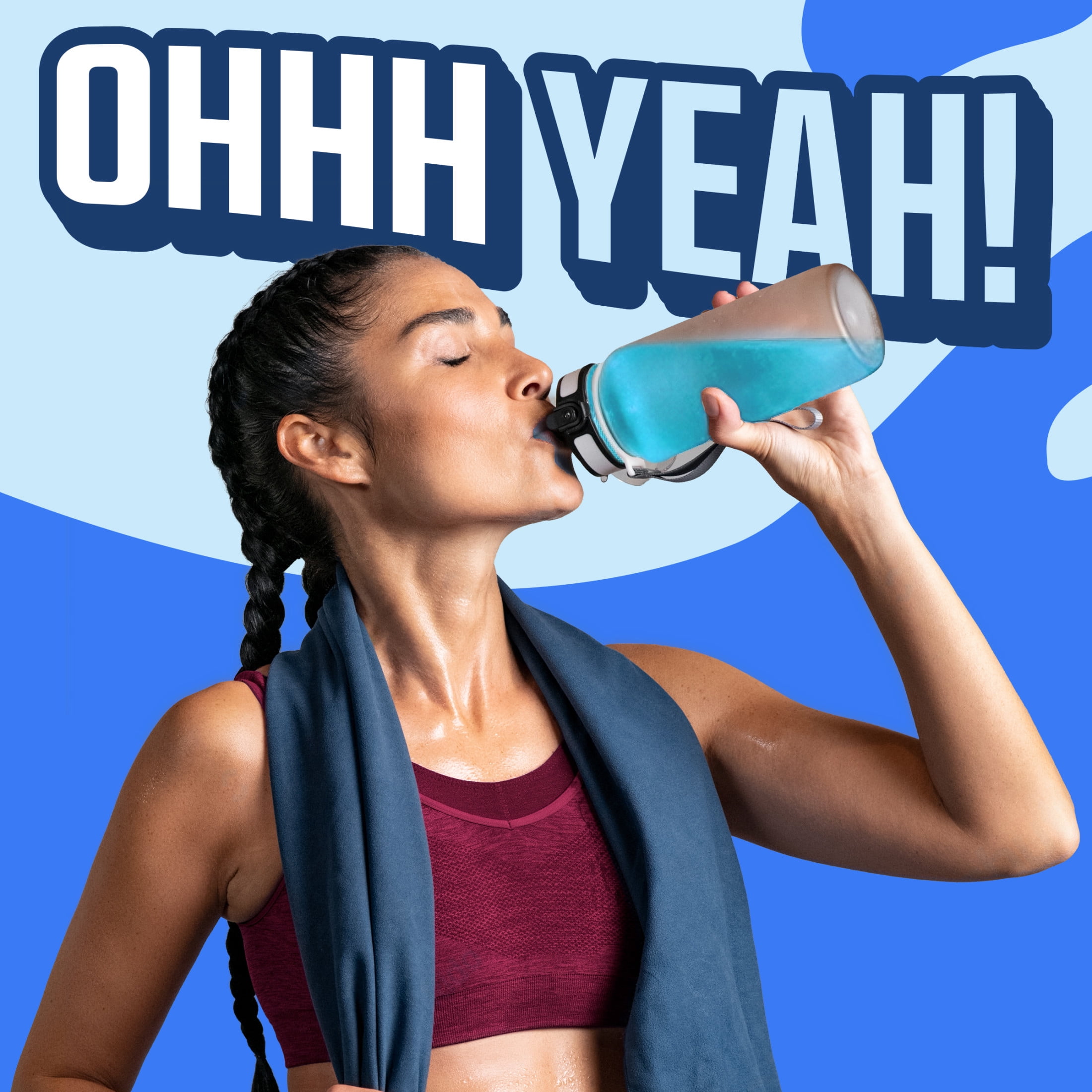 (12 pack) Kool-Aid Hydration Electrolyte Powder Drink Mix, 6 On-the-Go-Packets, for Easy and Flavorful Hydration, Blue Raspberry Lemonade Artificial Flavor, Zero Sugar, No Artificial Dyes, 1.32 oz Box