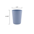 thumbnail image 6 of (1 pack) Mainstays - Blue Round Plastic Tumbler, 18-Ounce, 6 of 7