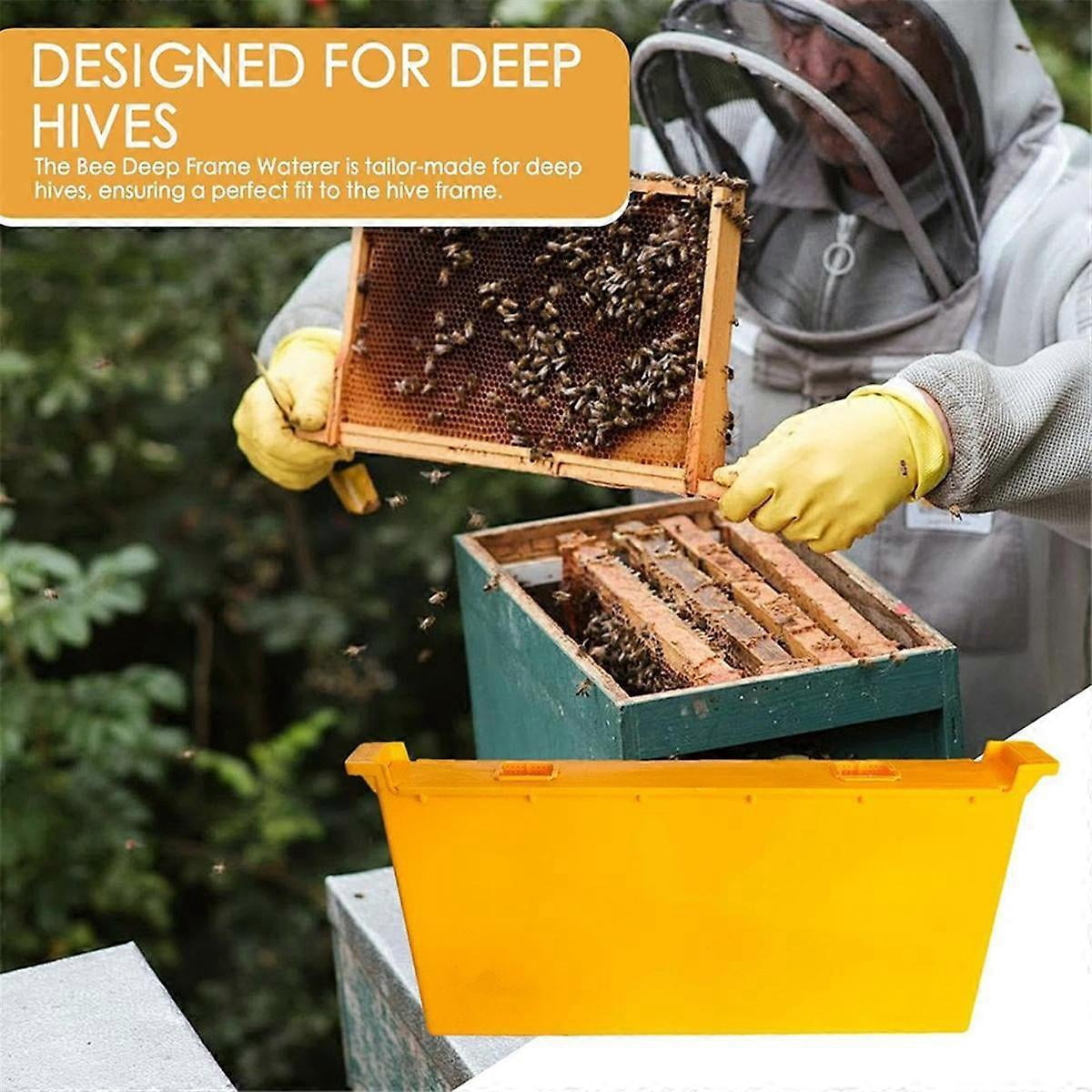 2-Pack Beehive Entrance Feeder – Water Dispenser For Honey Bees (SODIAL)