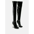 thumbnail image 7 of Noire Thigh High Long Boots In Patent Pu, 7 of 7