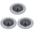 thumbnail image 1 of 3X Tapón del de Cocina de Silicona Tapón para DesagüE de Baño Escurridor Colado Cubierta del Filtro del de Goma del Agua del Lavabo, 1 of 8