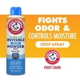 thumbnail image 4 of Arm Hammer Invisible Foot Powder Spray for Odor Control, 6 oz, 4 of 10