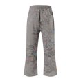 thumbnail image 5 of kaondbfi Women's Gradient Pants Waist Textured Bubble Crinkle Casual Pants with Pockets Lightweight Summer Trousers for Beach and Daily Wear, 5 of 5
