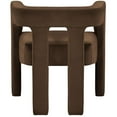 thumbnail image 5 of Pemberly Row Modern / Contemporary Brown Velvet Dining Chair, 5 of 7