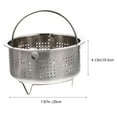 thumbnail image 2 of YOPTOP Rice Cooker Steamer Basket Food Steamer Basket Stainless Steel Steaming Basket Steaming Basket, 2 of 6