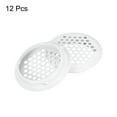 thumbnail image 3 of Cubierta de ventilación circular de 12 piezas Soffit Vent 53mm/2.1" Acero inoxidable Cubierta de ventilación Soffit Blanca, 3 of 7