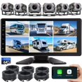 thumbnail image 1 of Dash Cam Seventour de 6 canales 1080P con monitor táctil de 10,33 pulgadas, 1 of 6