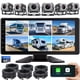 thumbnail image 1 of Dash Cam Seventour de 6 canales 1080P con monitor táctil de 10,33 pulgadas, 1 of 6