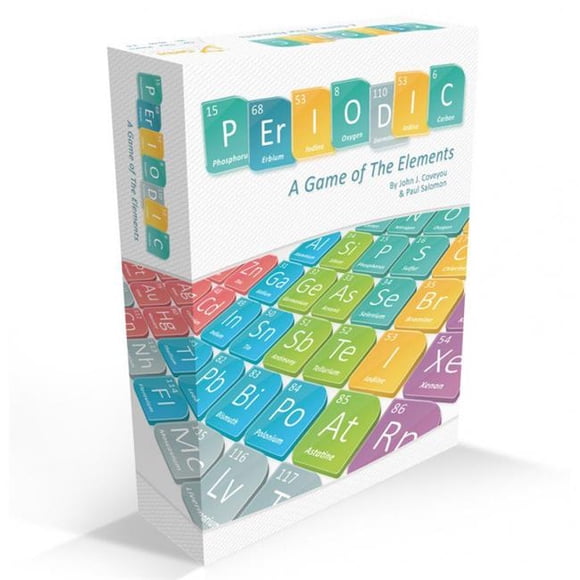 Genius Games GOT1008 Périodique un Jeu des Éléments