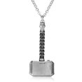 thumbnail image 1 of nipocaio Vintage Punk Bijoux Marteau Pendentif Collier, 1 of 5