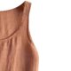 thumbnail image 4 of Camisetas sin Mangas para las Mujeres Color Sólido Cuello Redondo Suéter Casual Blusa, Camisetas de Mujer Casual, 4 of 5