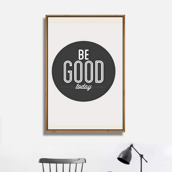 IDEA4WALL Framed Canvas Wall Art for Living Room, Bedroom Quotes Canvas Prints for Modern Home Decoration Ready to Hang