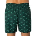 thumbnail image 4 of Lacoste Croc Pattern Swim Shorts, Green, 4 of 5