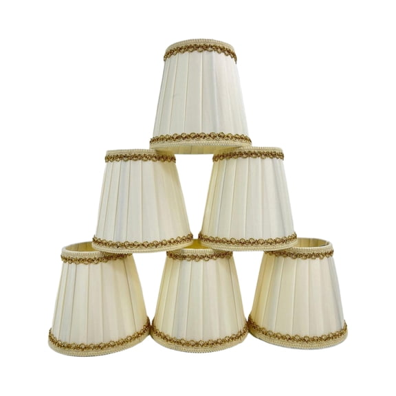 Inteprter Pantallas de lámpara pequeñas, ligeras y duraderas, para lámparas de escritorio y de pie, lámpara de , lámpara de araña Iluminación y accesorios tipo+3
