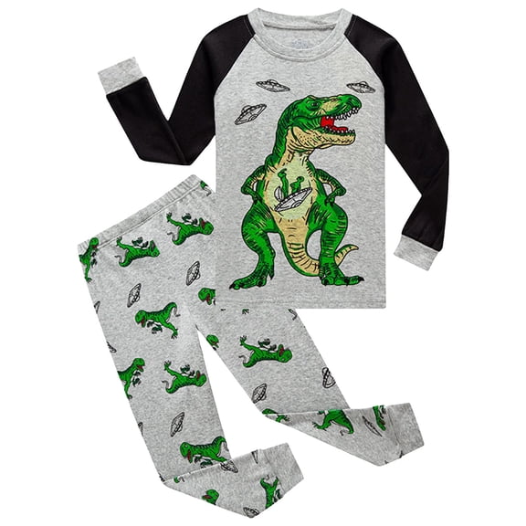 Ketyyh-chn99 Baby Boys Casual Outfit Sets 3T 4T 5T 6T 7T 8T 10T 12T Toddler Baby Outfit Long Sleeve Sweatshirts Pants Clothes Set Boys Fall Winter 2PCS Size for 7,Grey
