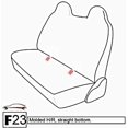 thumbnail image 2 of Seat Cover for F23 Ford F-Series F150 - F550 8mm Thick Triple Stitched Front Solid Bench Exact Fit Muddy Water Camo, 2 of 3