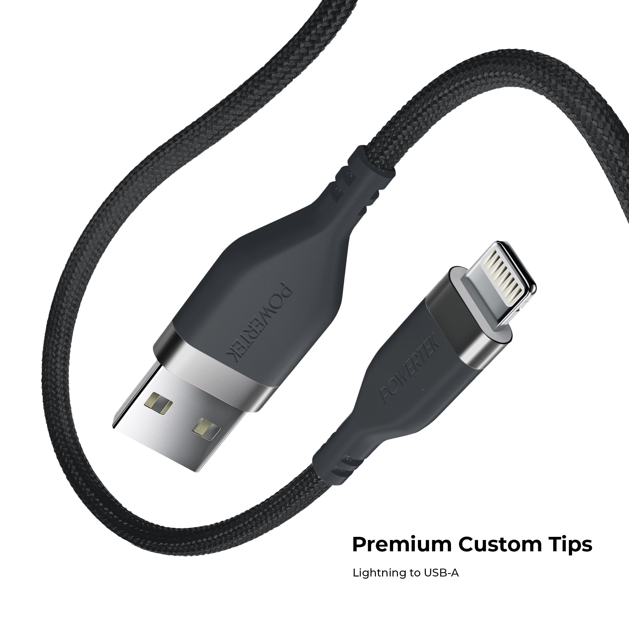 Liquipel Powertek iPad & iPhone Lightning Charger Cable, Fast Charging 6ft MFI