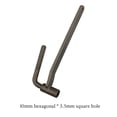 thumbnail image 3 of Scienceny Llave de tornillo de motor de motocicleta, ajuste de válvula Universal profesional, reparación manual, herramienta de mantenimiento Manual, Accesorios para motos 10x3.5 mm Scienceny VI017860-03B, 3 of 6