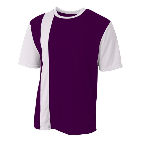 A4 Legend Soccer Jersey For Men in Purple/White | N3016