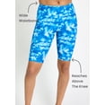 thumbnail image 4 of Calypsa Women's and Women's Plus High Waisted Long Bike Swim Shorts, 4 of 10