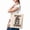 Black, variant on Spooky Mama Scary Halloween Messy Hair Bun Mothers Tote Bag