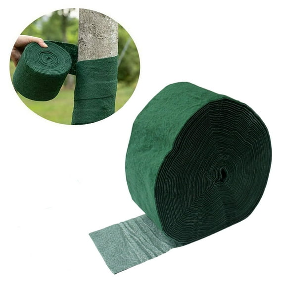 Tree Trunk Wrap,65Ft Treeprotection Tape Winter Treeprotection Tape Plantbandage Wrap Tree Wrapprotects Trees From Deer And Animals For Warmth Andmoisture Retention (Green)