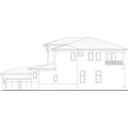thumbnail image 5 of 013-4544: Mediterranean Contemporary 4 Bed, 5 Bath Luxury Home Plan, 4544 Sq Ft: Full Blueprints with License to Build by Home Plan Marketplace - Lesuto, 5 of 7