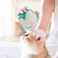thumbnail image 3 of Silicone Pet Bath Brush For Dogs And Cats Massage Grooming Tool, 3 of 9